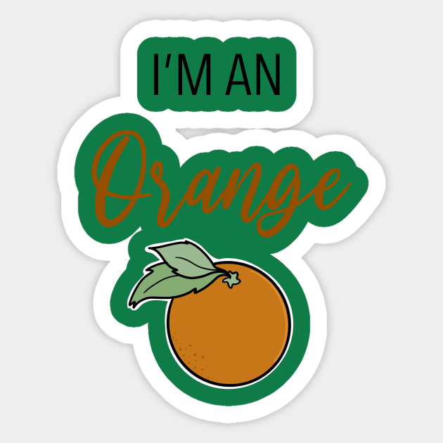 I'm an Orange Sticker by Hallmarkies Podcast Store